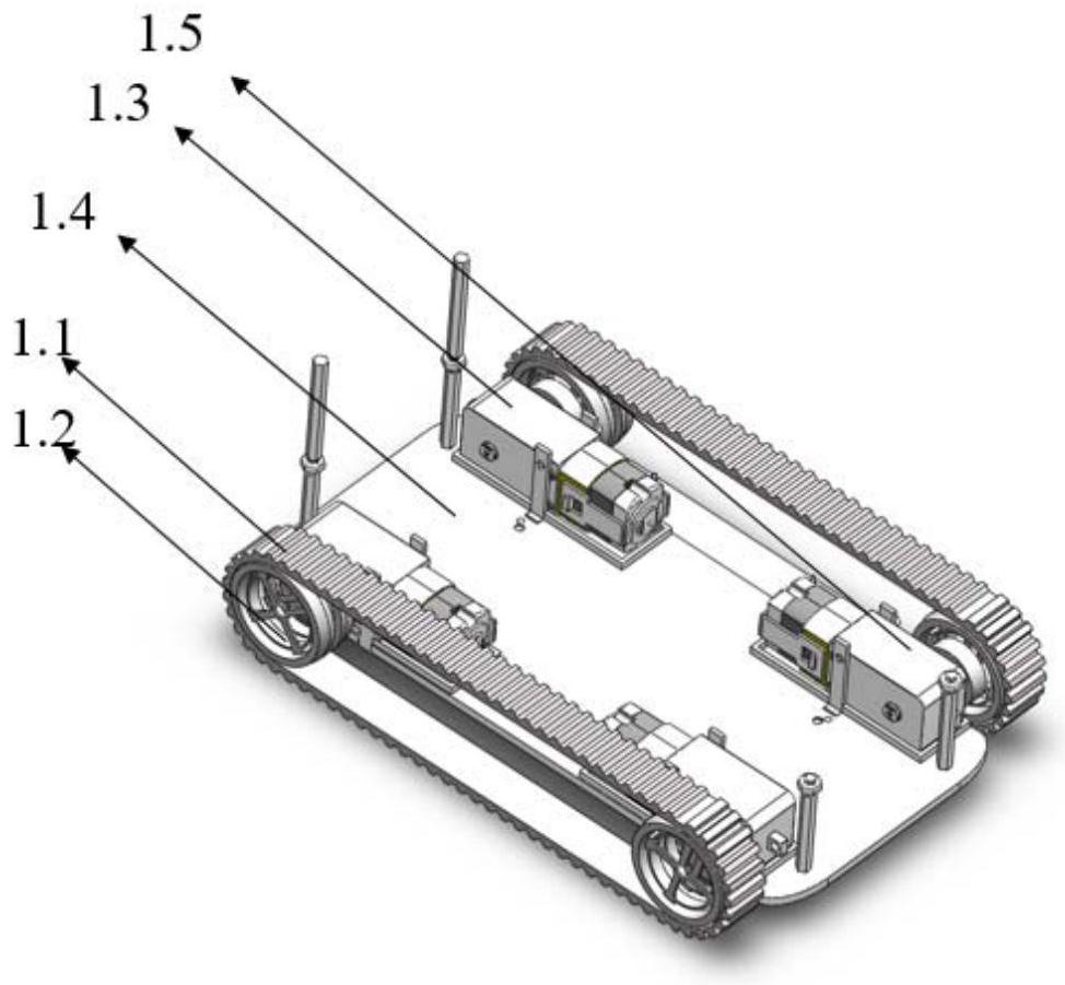 Novel pneumatic suction cup type tracked robot applied to cabin cargo transfer