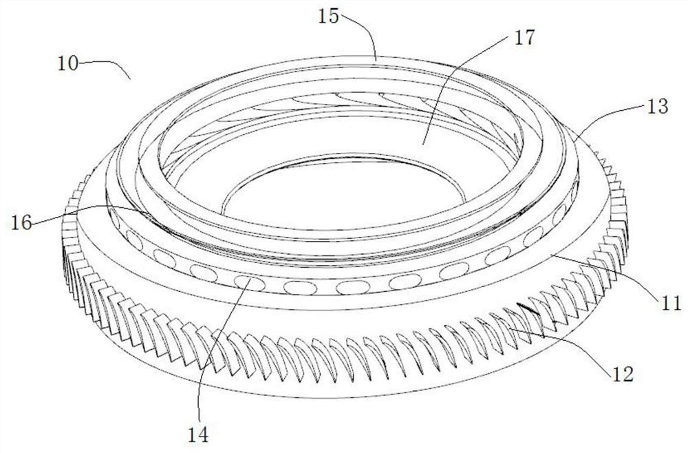 Diffusion and rectification integrated diffuser