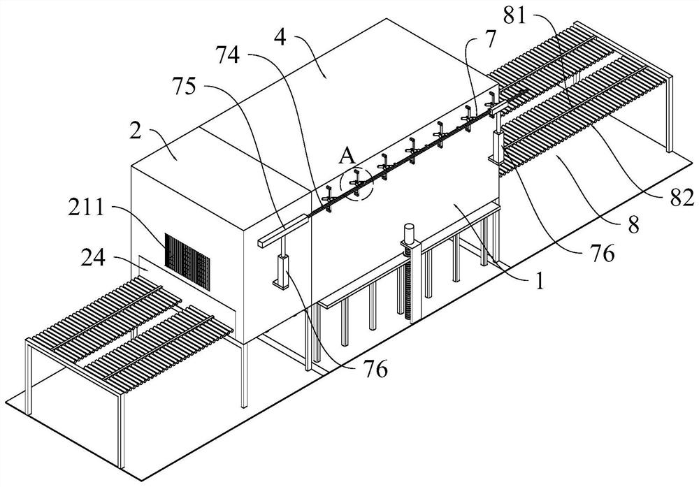 Drying device and process for textile yarn after dyeing