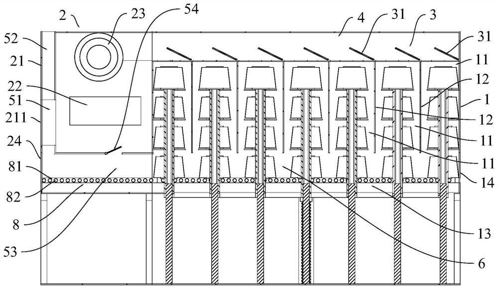 Drying device and process for textile yarn after dyeing