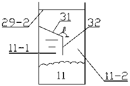 Treating method and treating apparatus for waste liquid produced in flue gas desulfurization