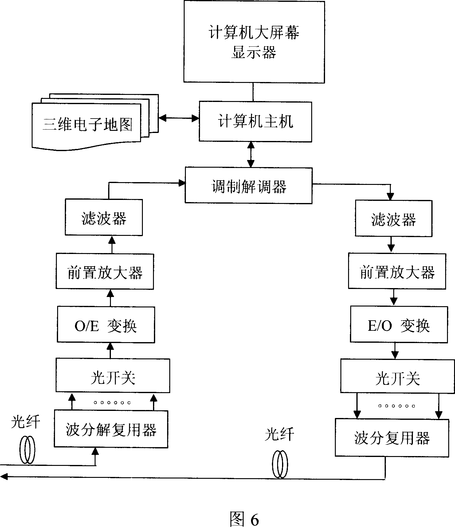 Method and system for realizing train positioning and real-time tracking by using leakage coaxial cable