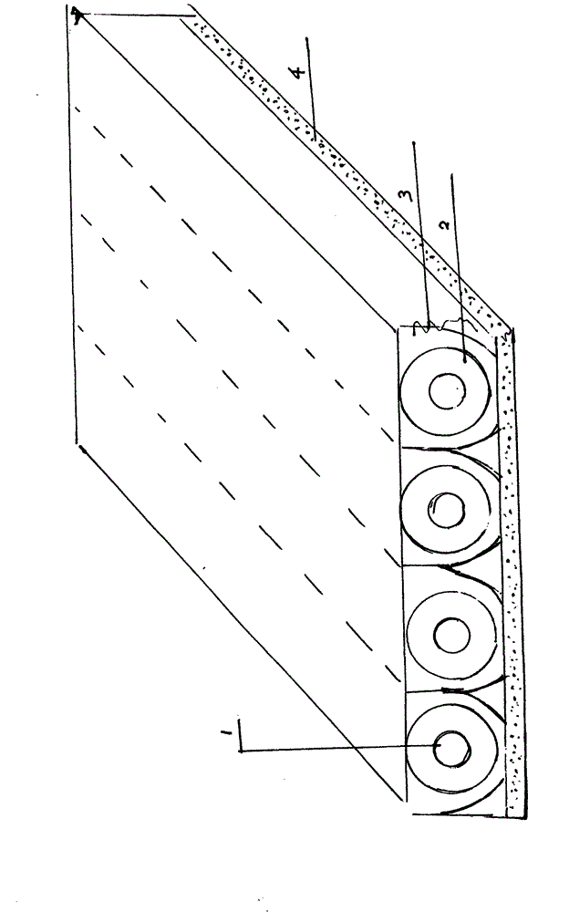 Heat re-conduction glass tube solar assembly