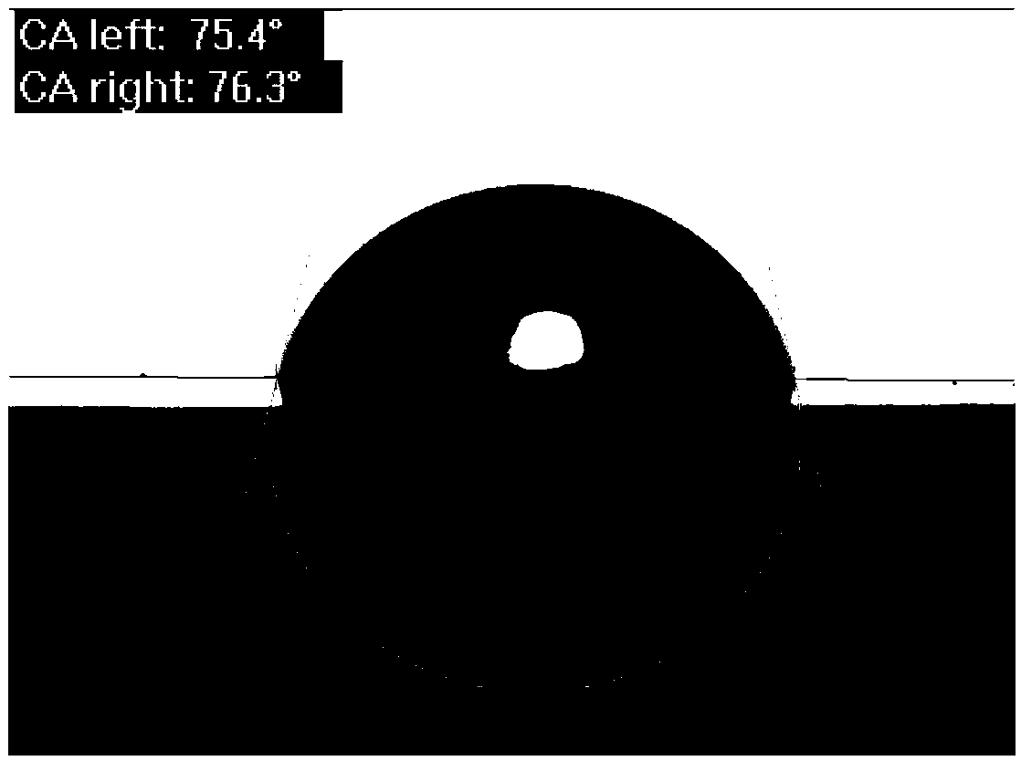 A Surface Modification Method for Changing the Surface Wettability of Impregnated Graphite