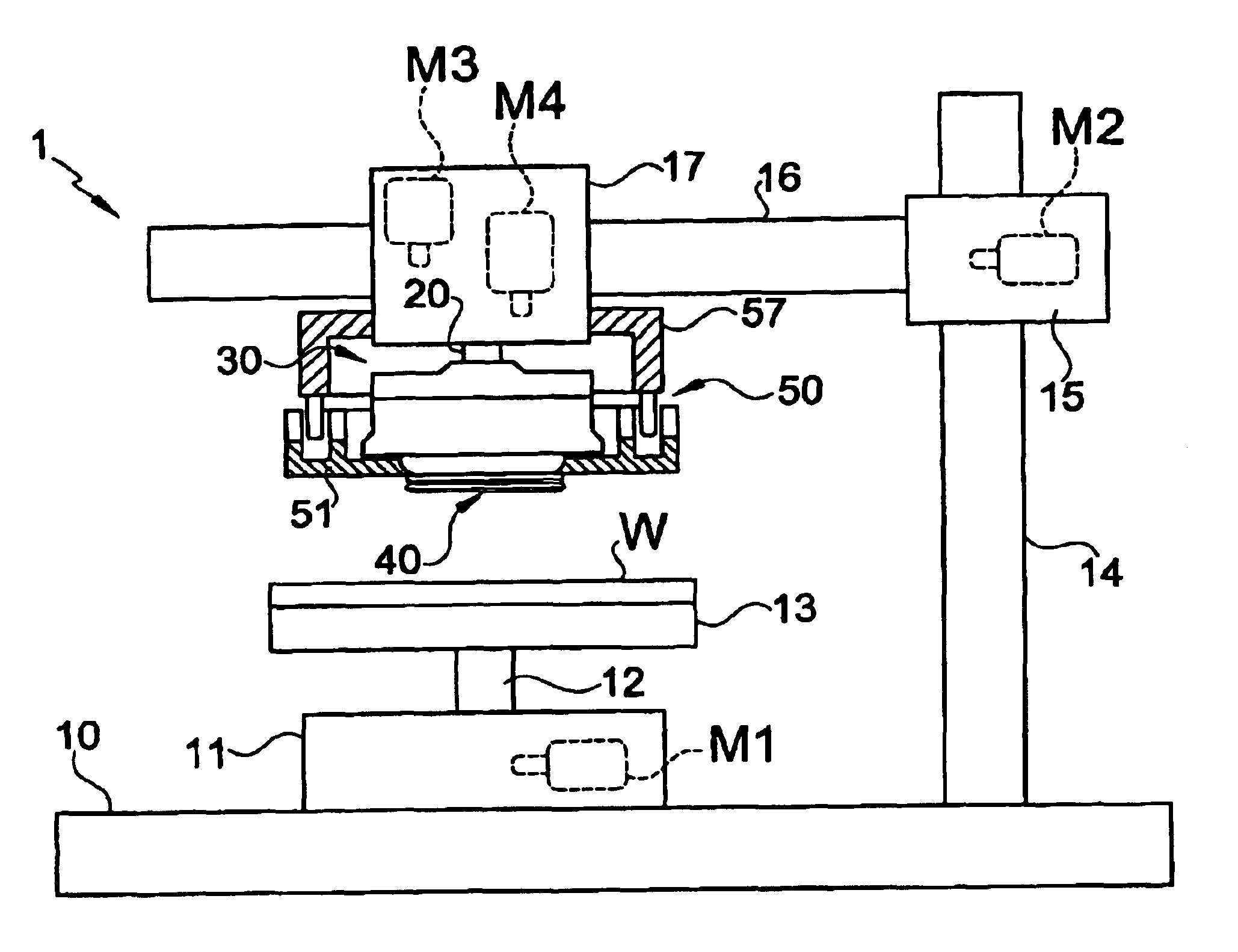 Polishing apparatus, semiconductor device manufacturing method using the polishing apparatus, and semiconductor device manufactured by the manufacturing method