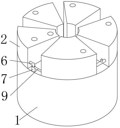 Rectification separation device for light liquid paraffin and five-stage rectification production process