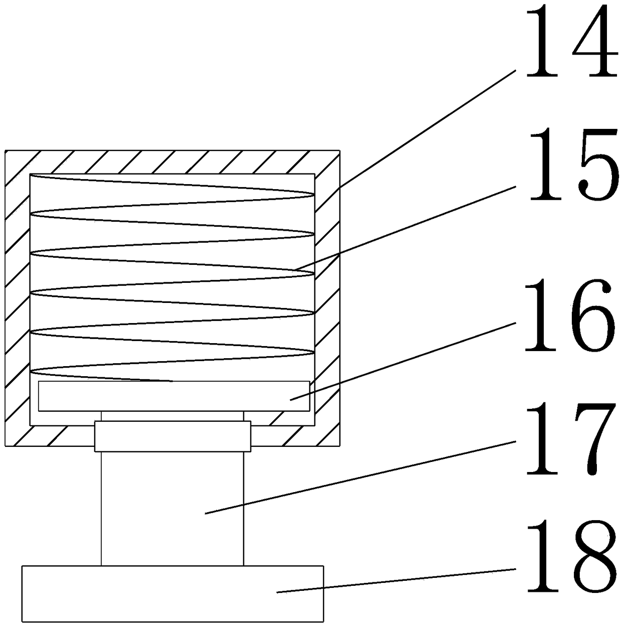 Panel drilling device for furniture production