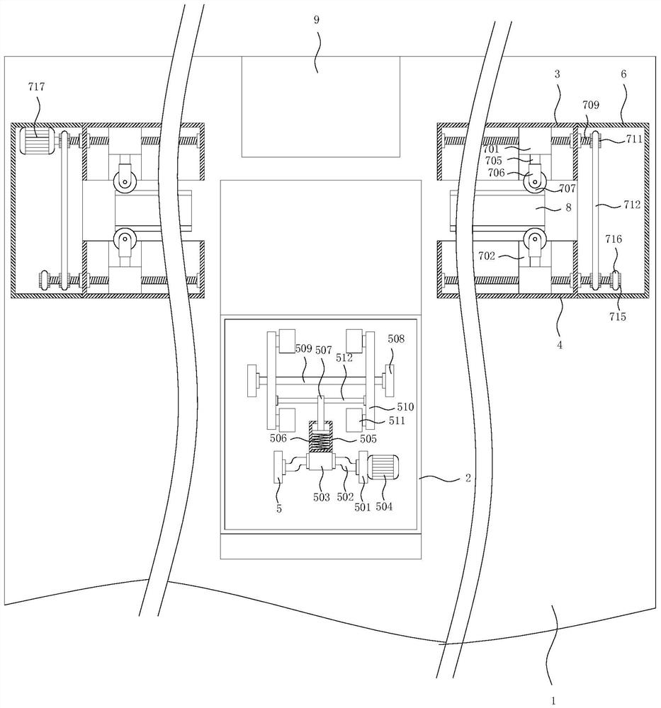 Massage device applied to limb nursing