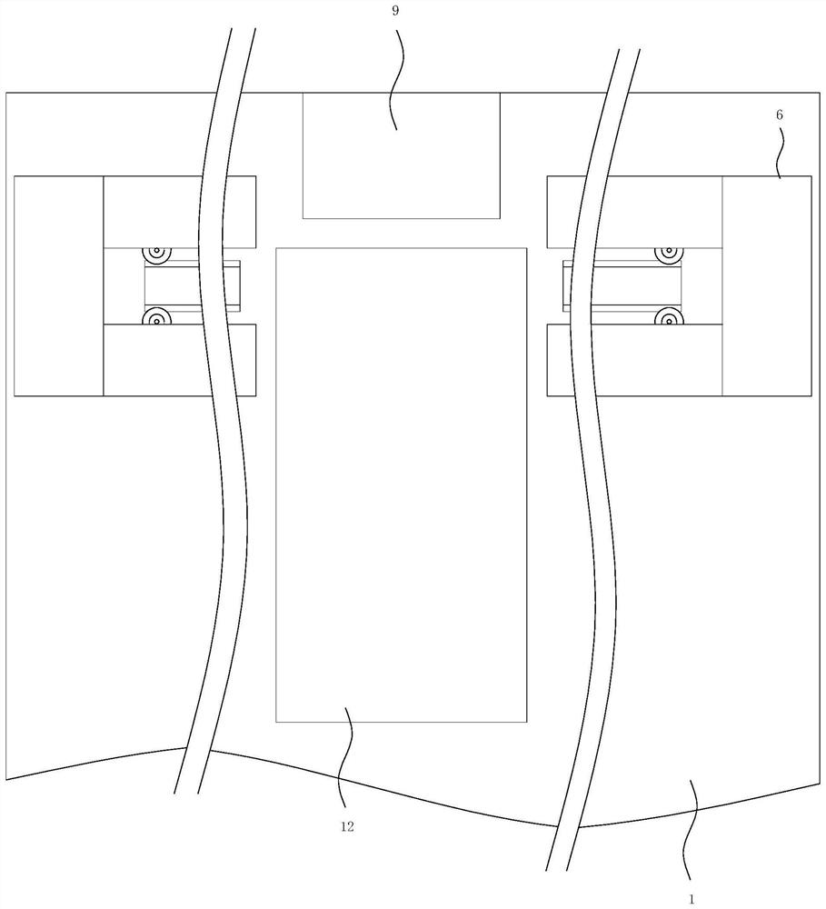 Massage device applied to limb nursing