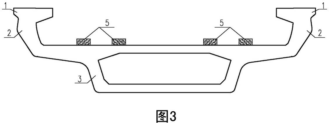 Urban rail transit continuous basin beam