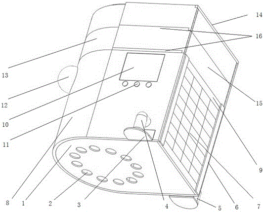 A thermal insulation solar plant air purifier