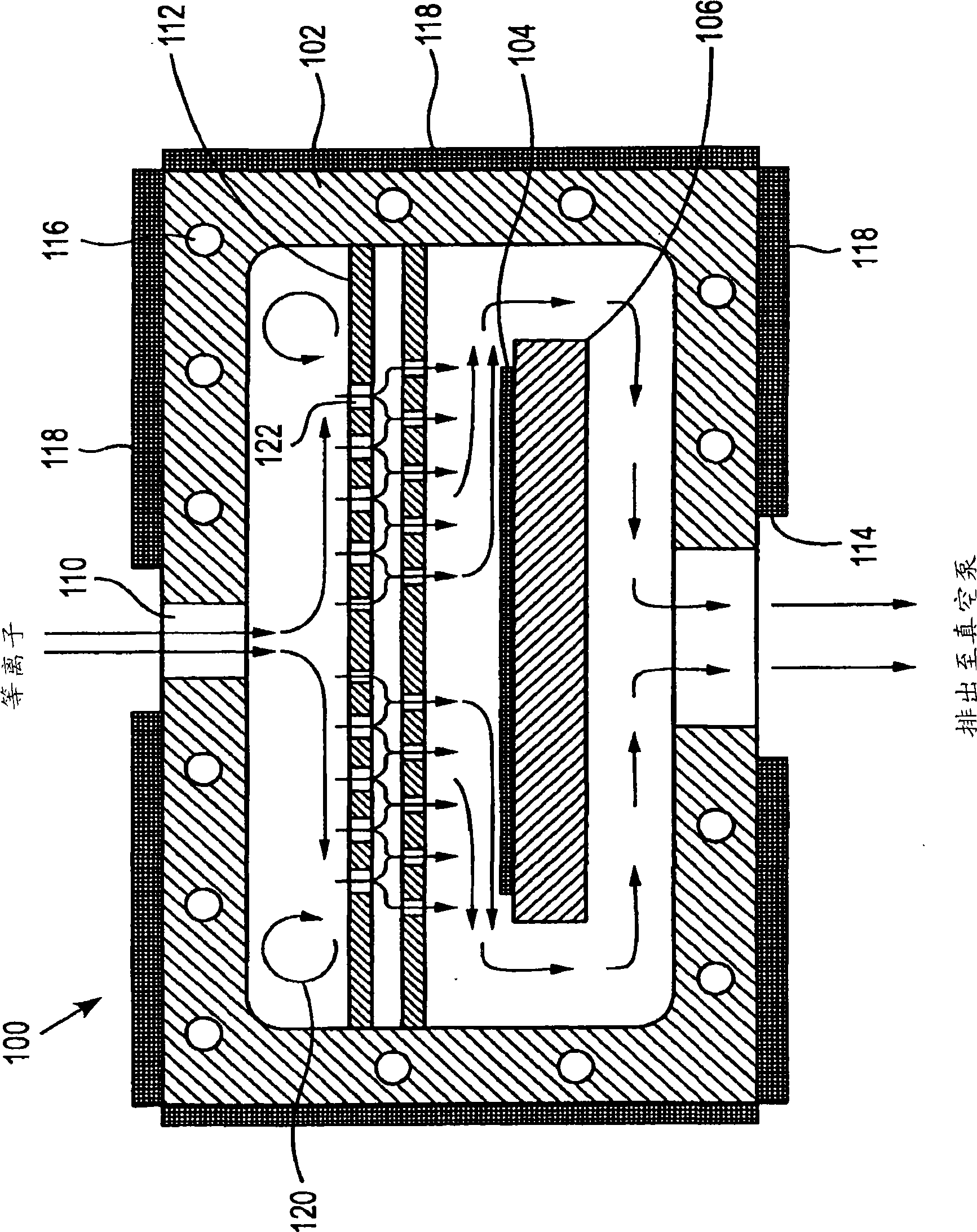 High chamber temperature process and chamber design for photo-resist stripping and post-metal etch passivation