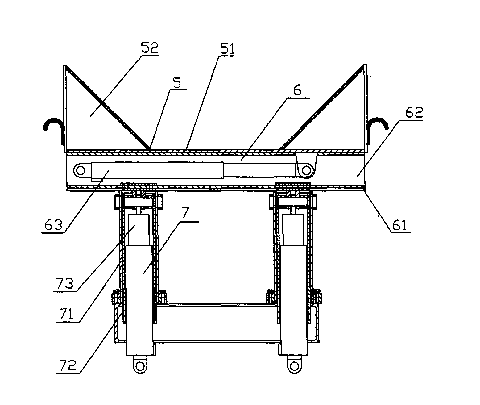 Crawler-type carrier vehicle