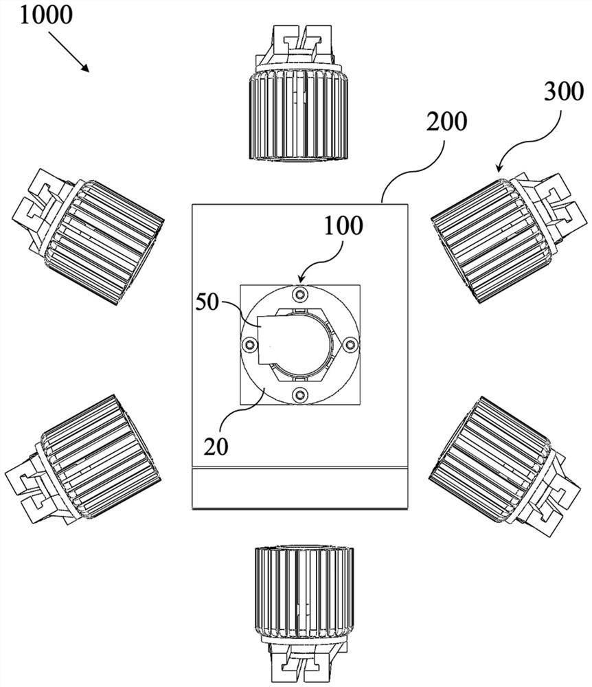 Thermal weight loss automatic detection device and system