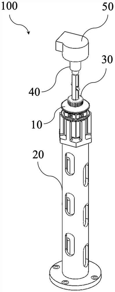 Thermal weight loss automatic detection device and system