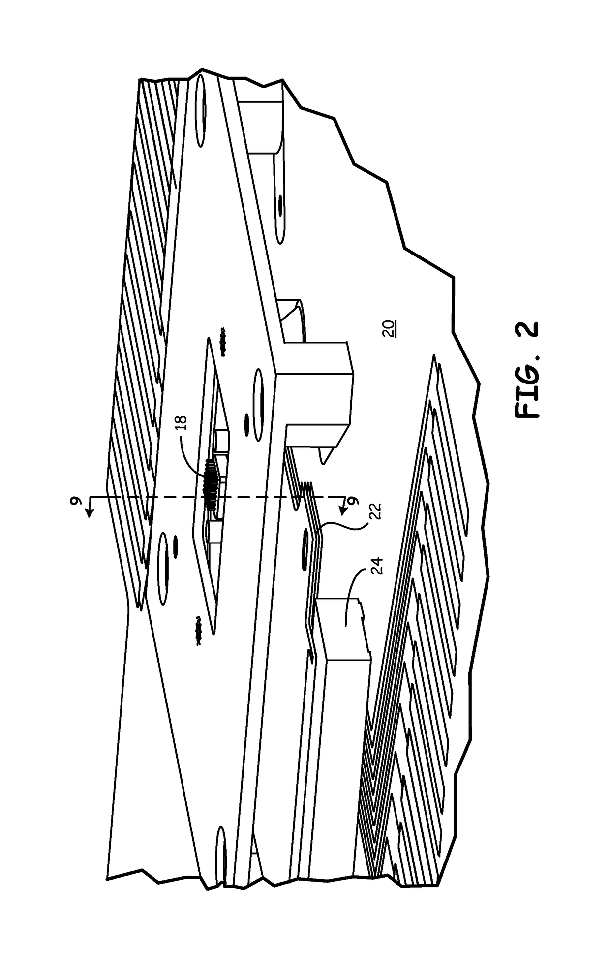 Testing apparatus and method for microcircuit testing with conical bias pad and conductive test pin rings