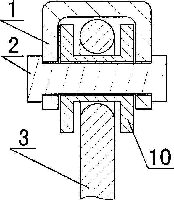 Liquid level sensor with rotatable type electrode