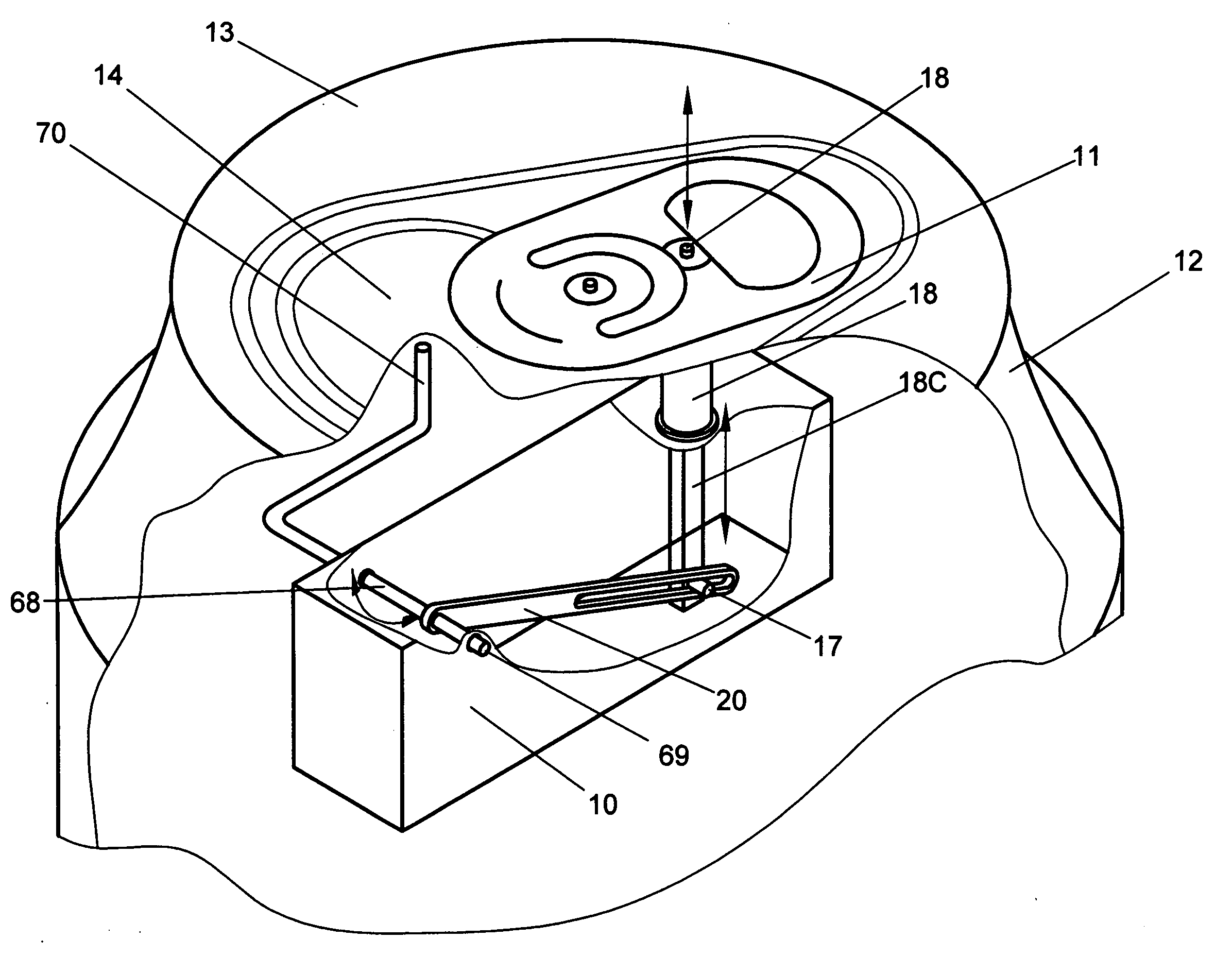 Lash back lid for containers such as beer and soda cans