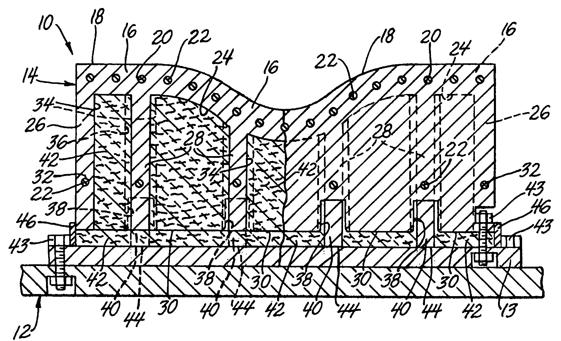 Forming tool apparatus for hot stretch-forming processes