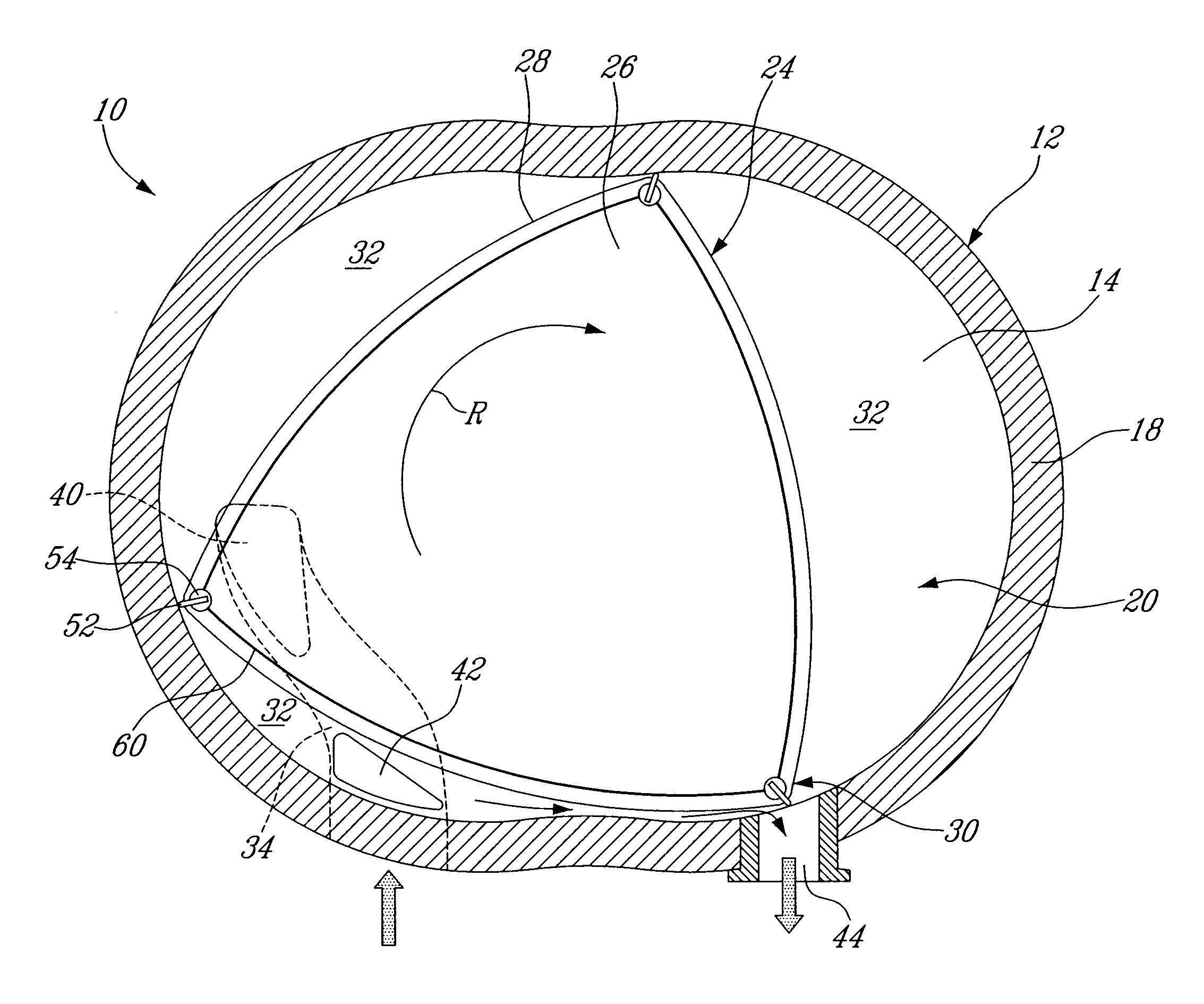 Compound engine system with rotary engine