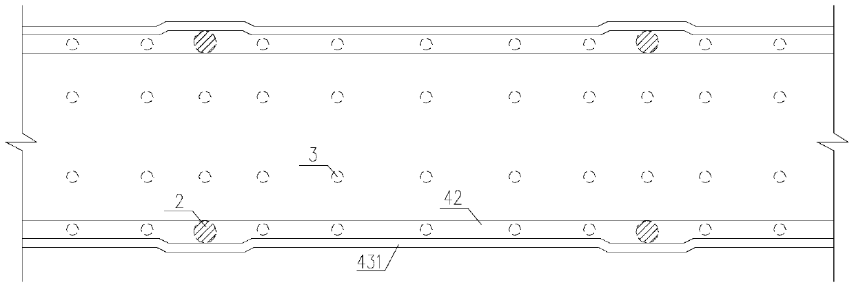 Bridge and tunnel co-construction structure and construction method thereof