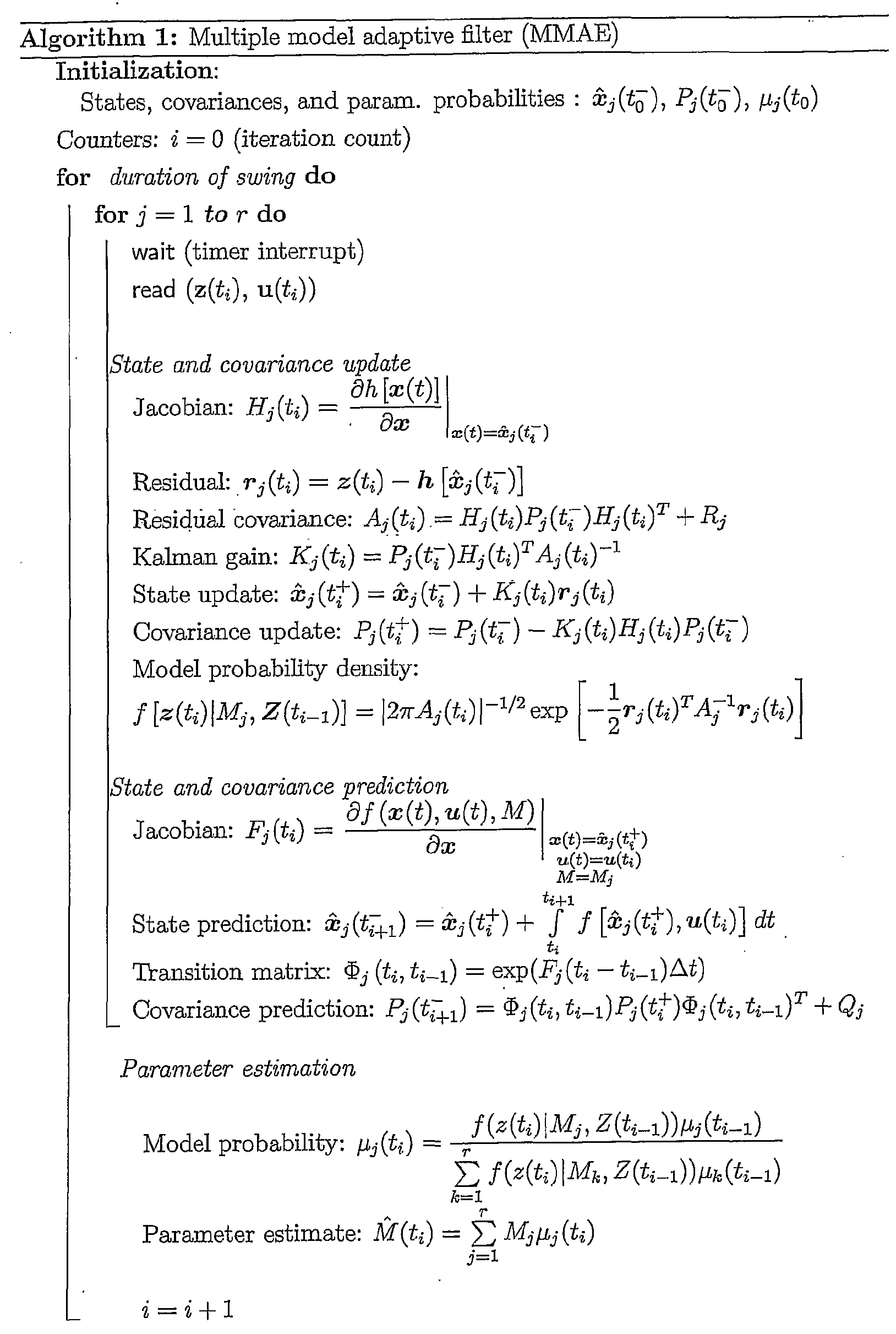 Payload estimation system and method