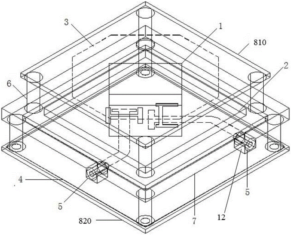 Small high-isolation dual-polarization medium resonator antenna