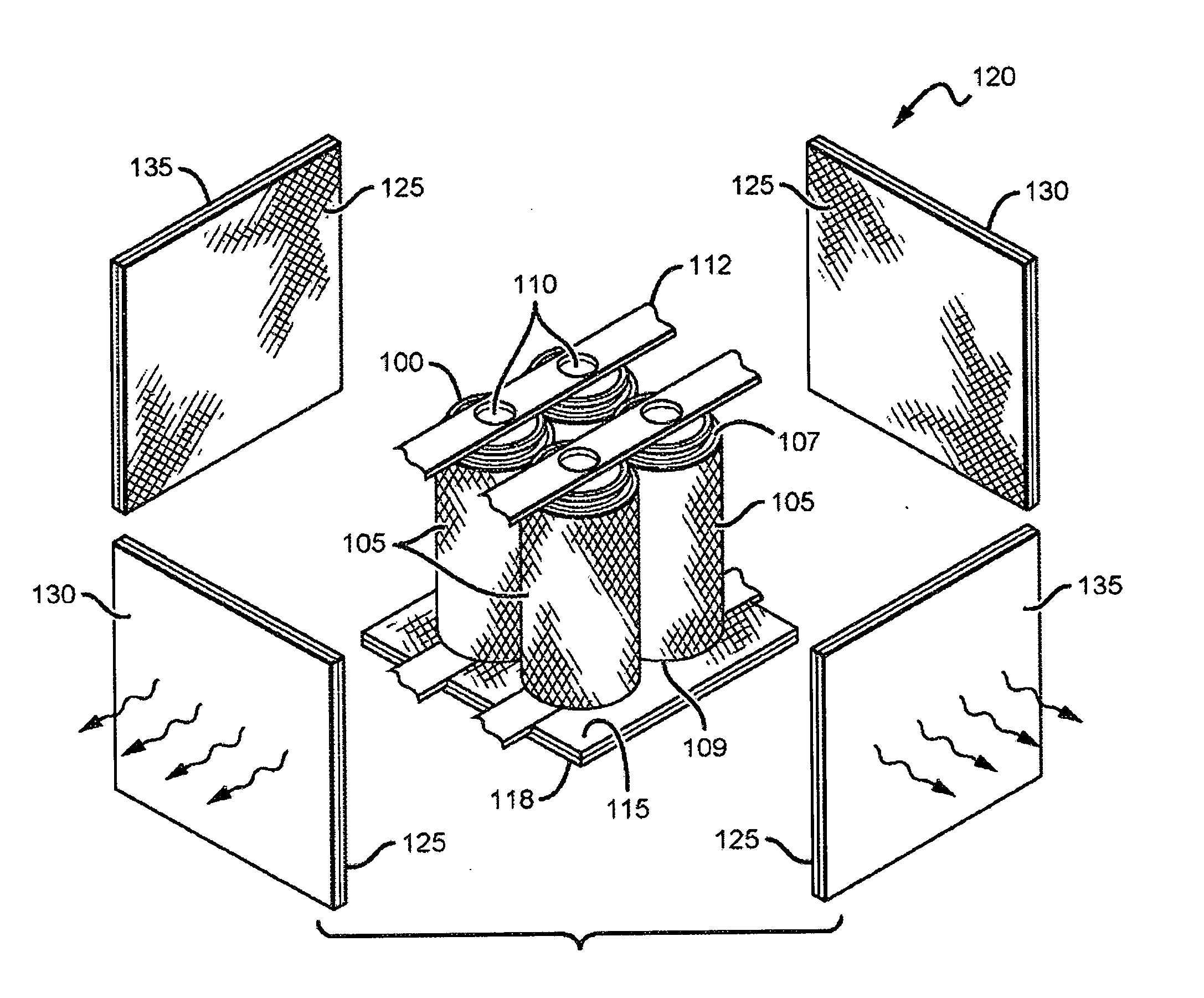 Multi-Functional Structure for Thermal Management and Prevention of Failure Propagation