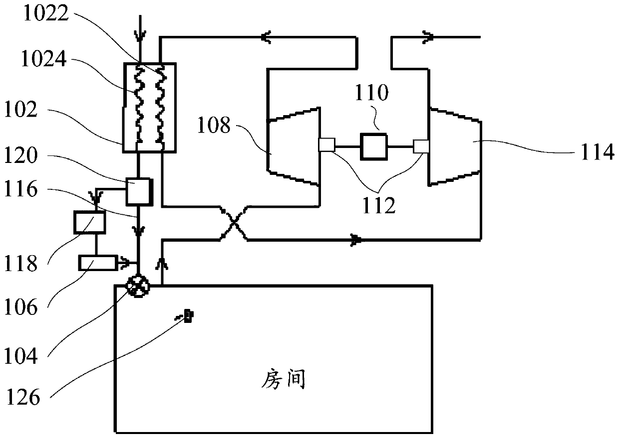 Compressed air heat exchange system