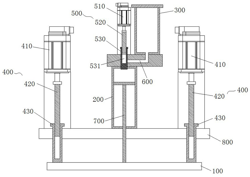 Servo quick pressure cylinder