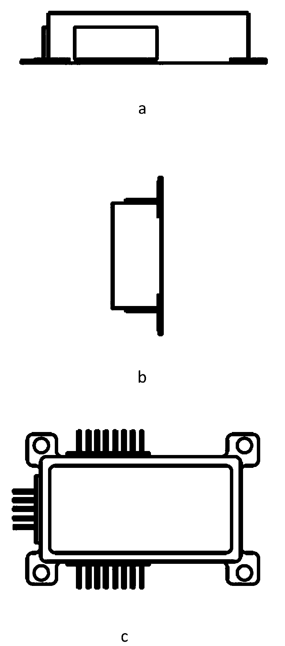 Hybrid integrated quantum random number generating device and generating system