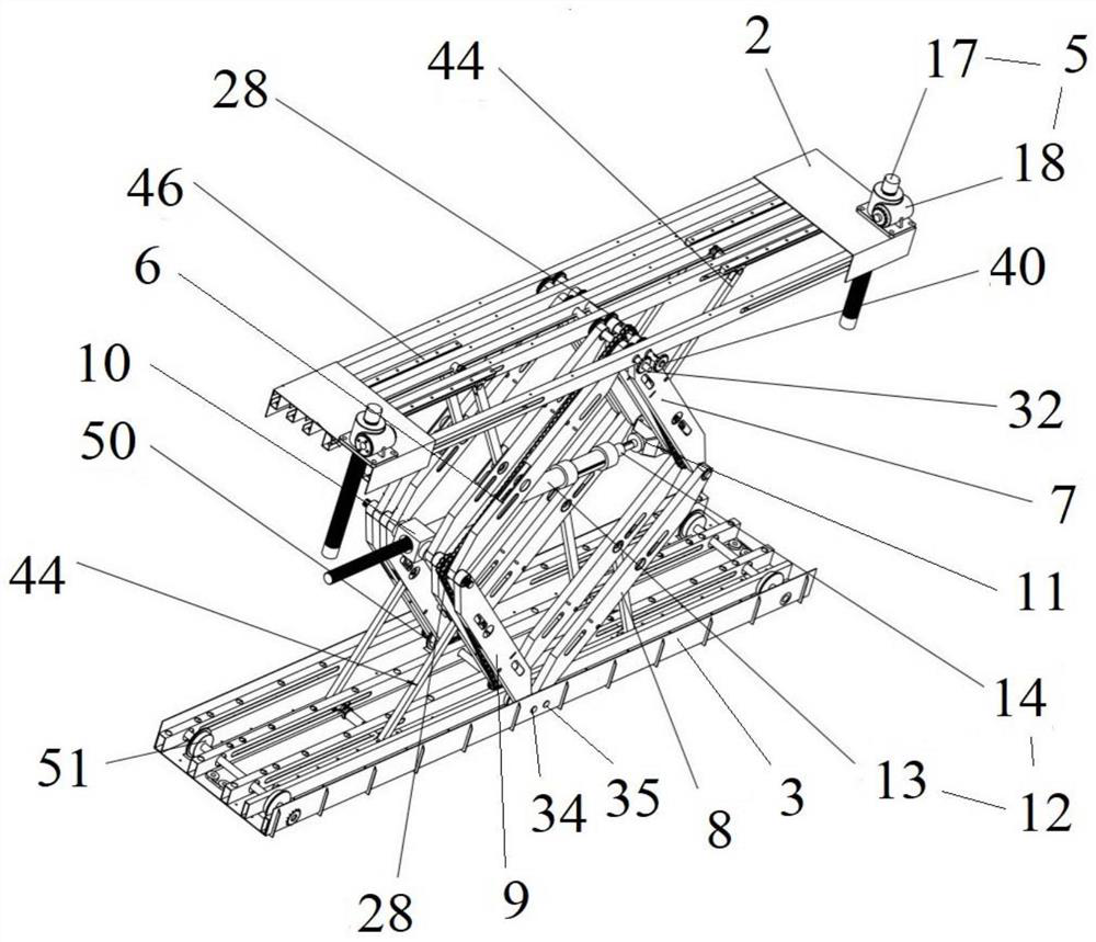 Lifting mechanism and side type lifting garage