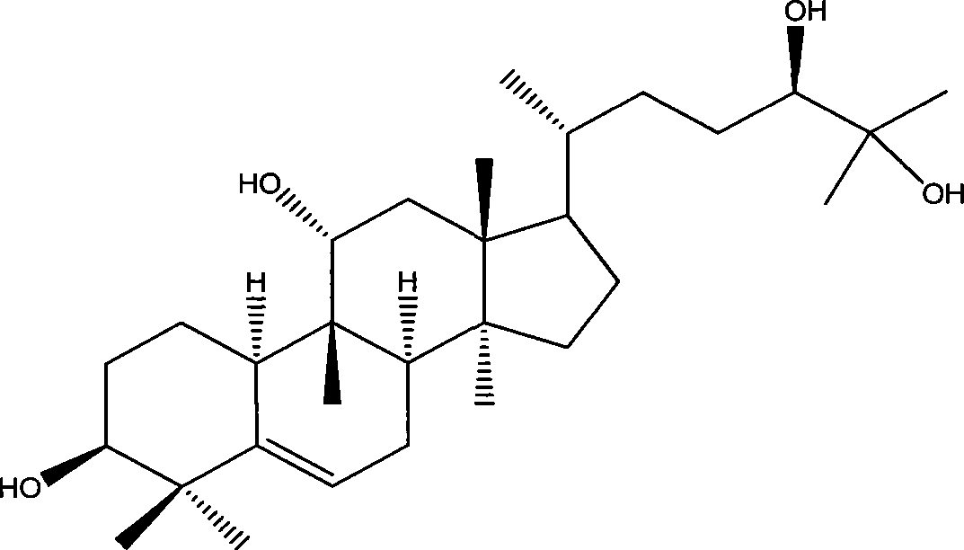 Method of purifying and preparing momordica grosvenori alcohol