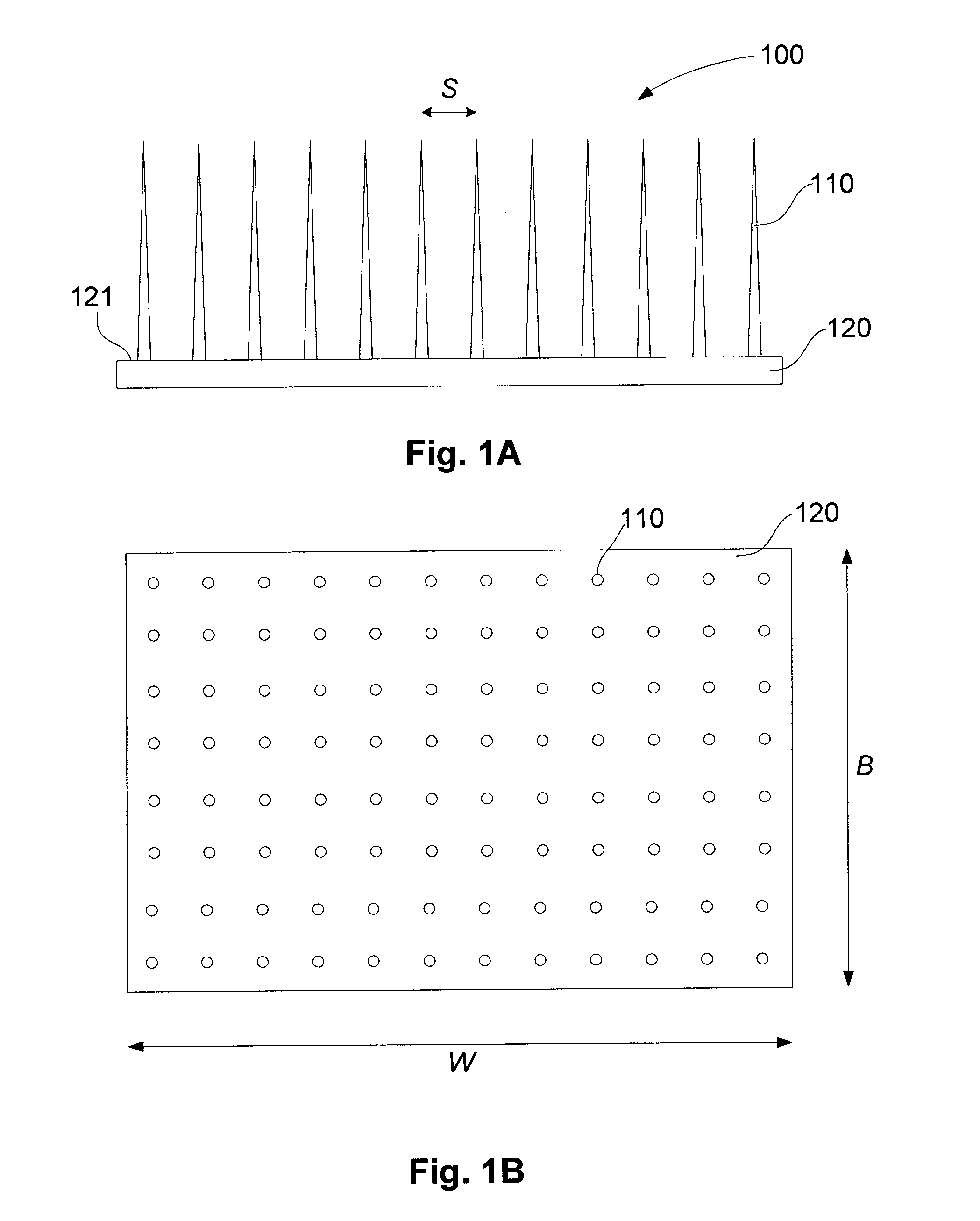 Method and associated apparatus for coating projections on a patch assembly