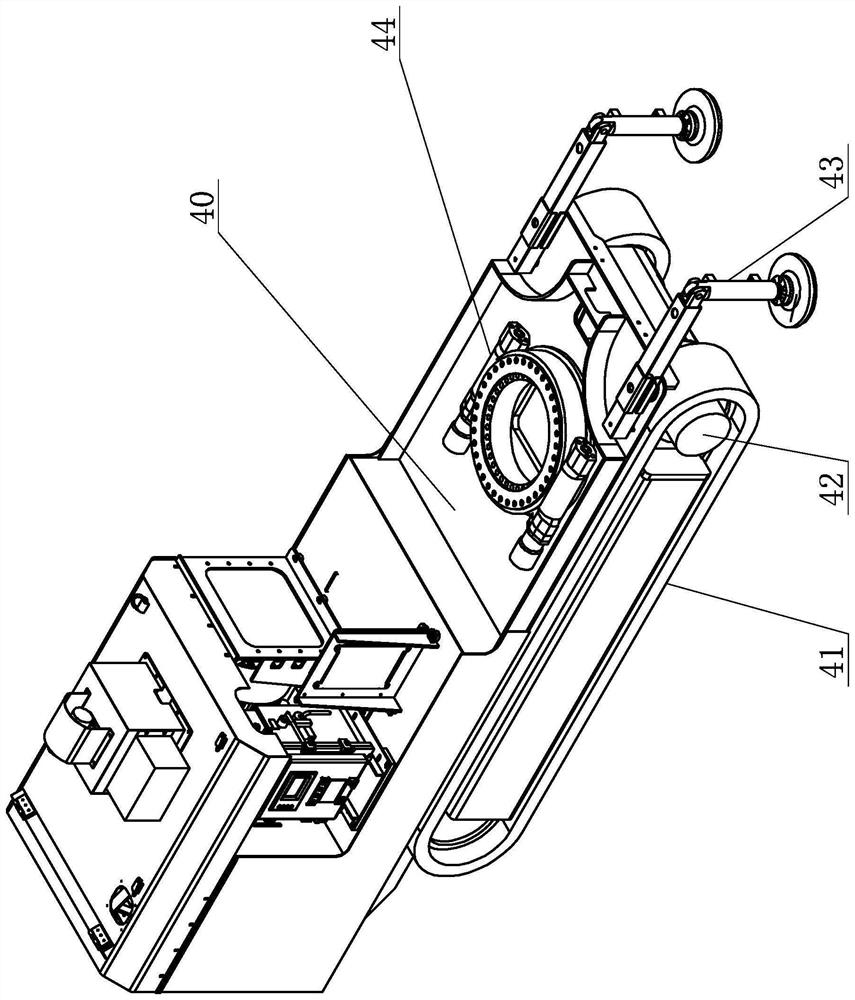 Drilling machine capable of automatically ascending and descending drill rod and automatic control method