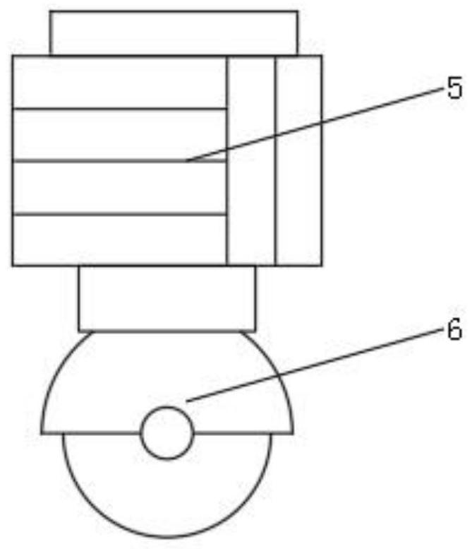 Cutting-off platform capable of adjusting cutting-off length of raw materials