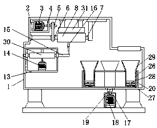 Anti-deformation storage battery shell coiling device