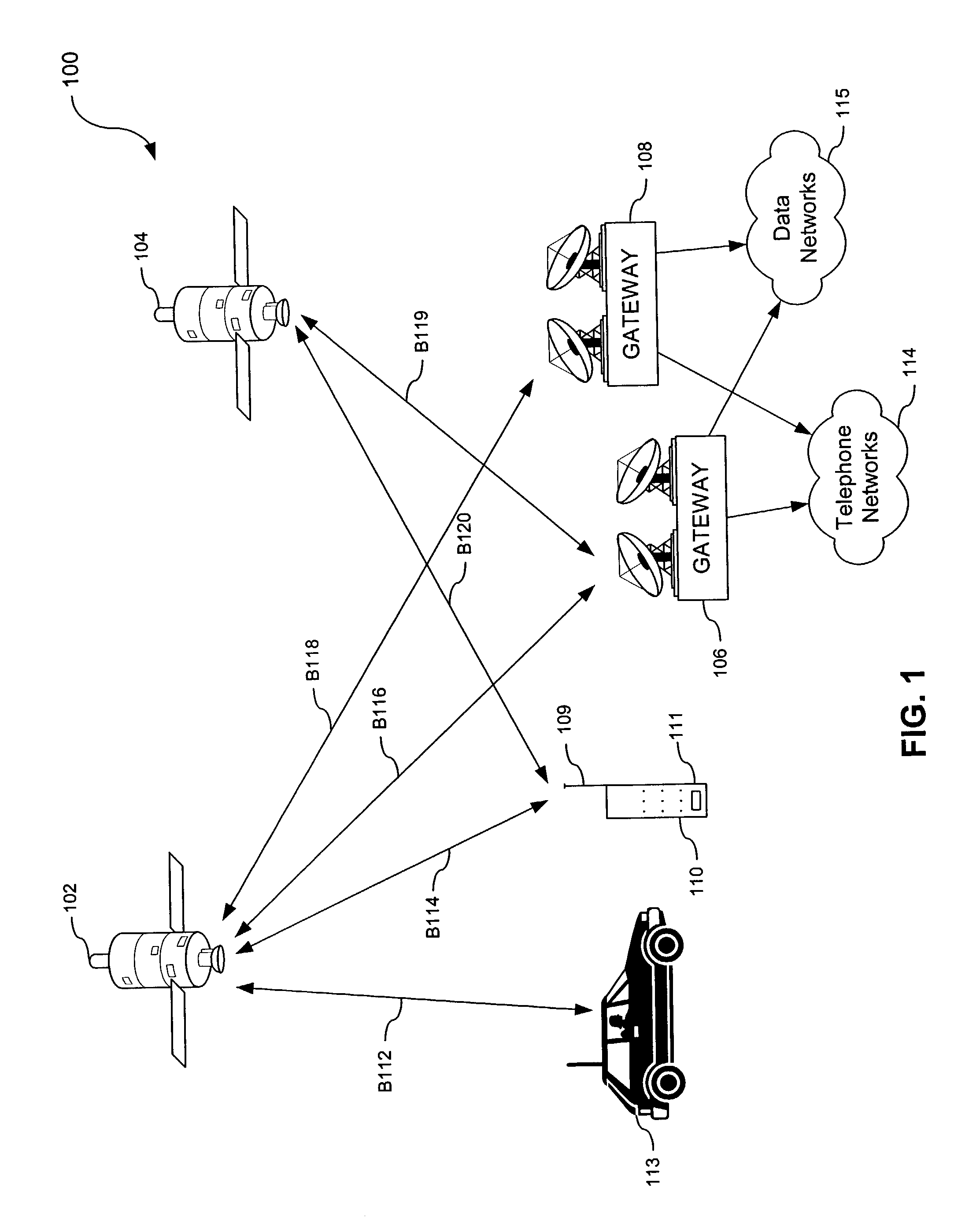 Aiding beam identification in a satellite system