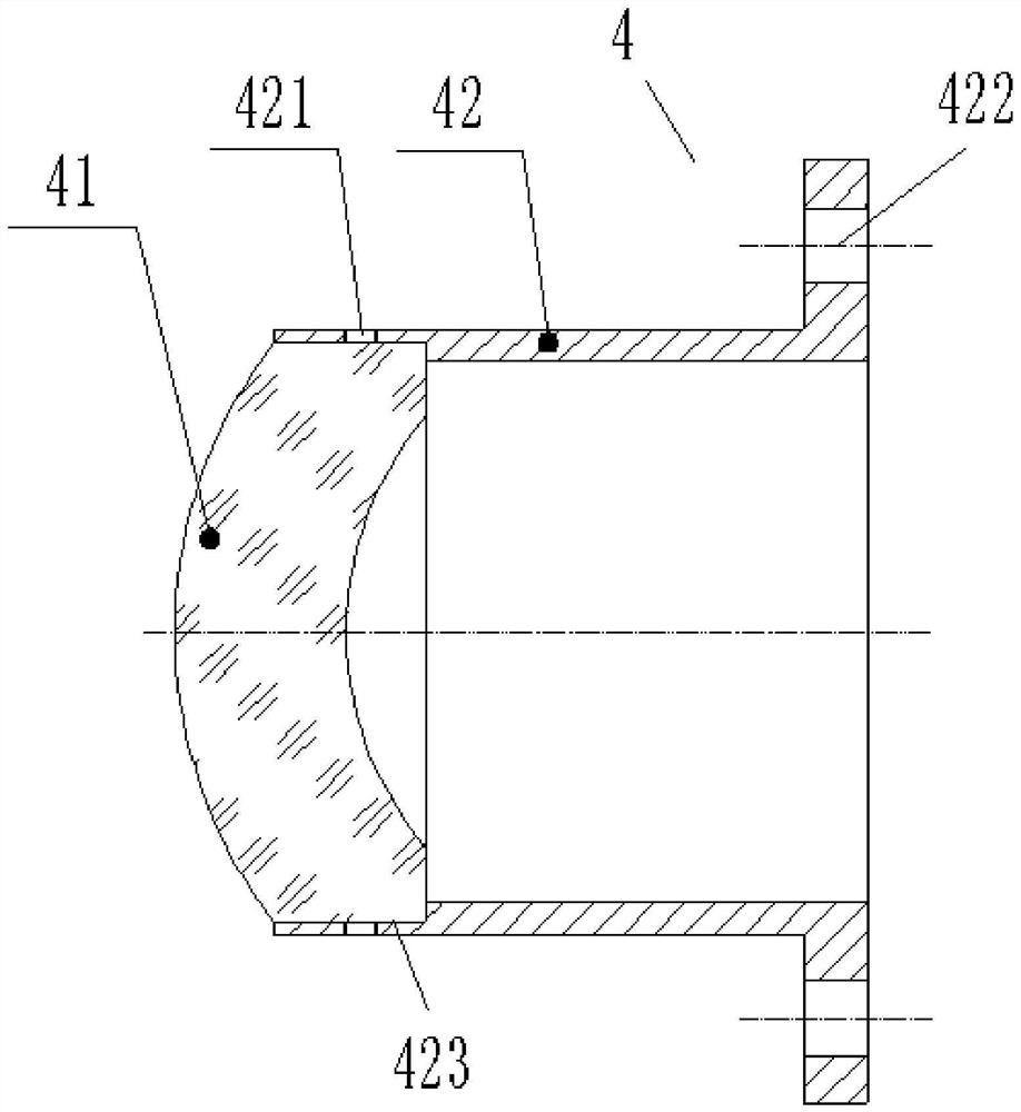 Miniaturized light-weight design and preparation method of optical lens and optical lens