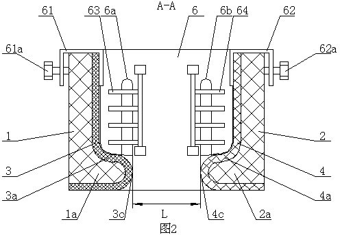 Reinforcing rib making die for ribbed superposed concrete prefabricated member