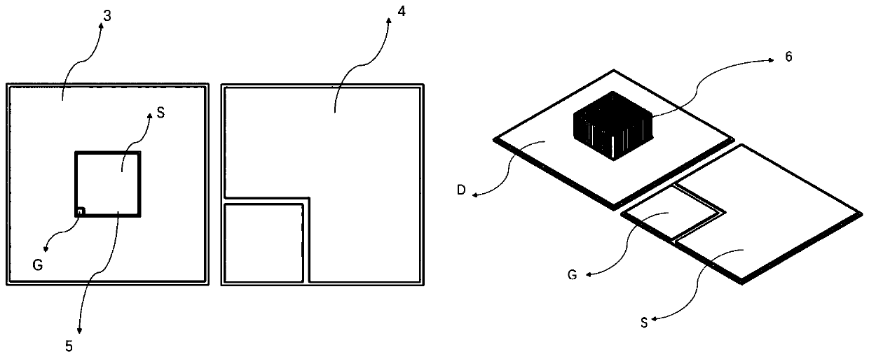 Copper column cushion block with stress buffering performance and anisotropic conductivity and manufacturing method thereof