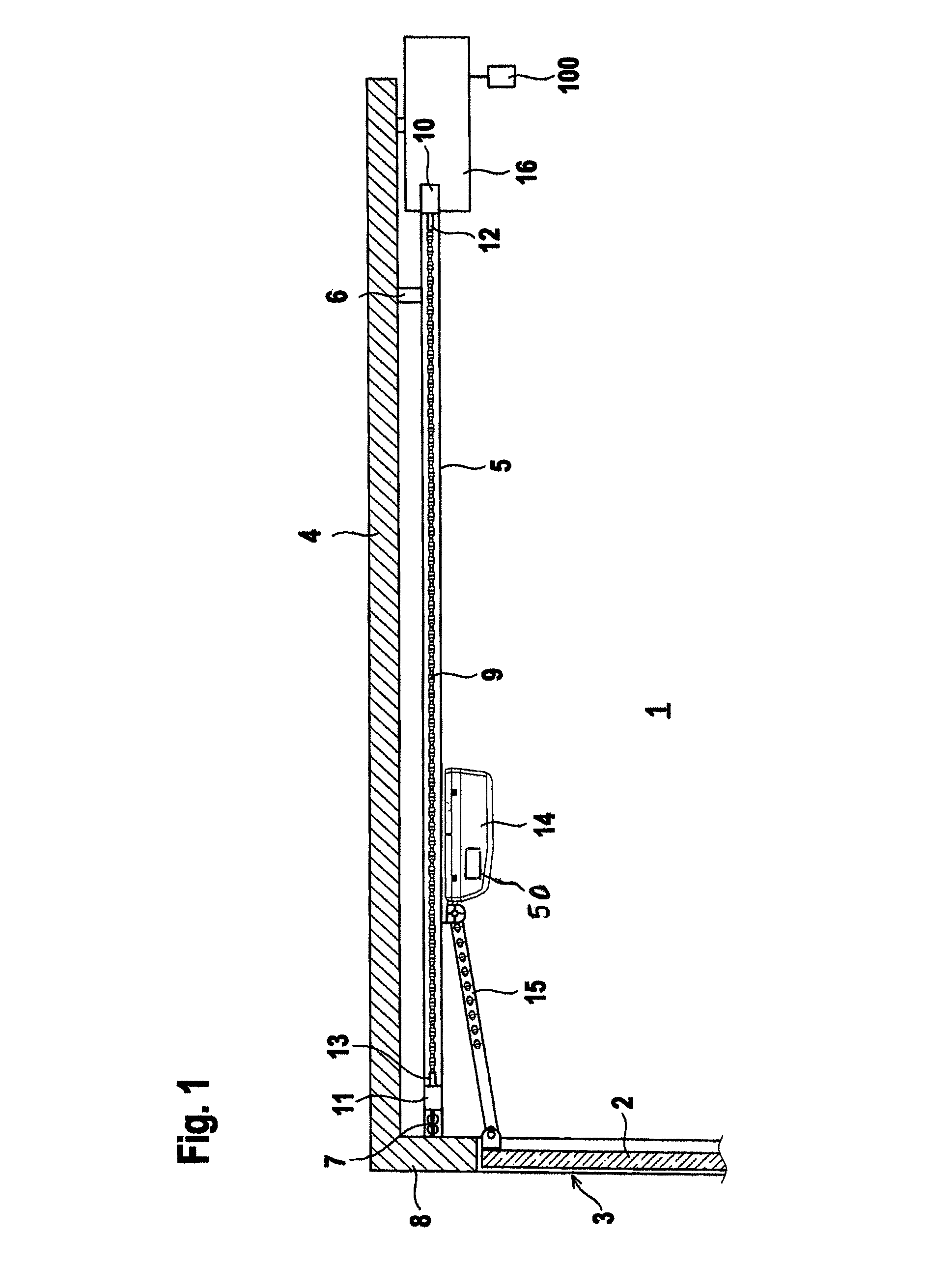 Drive unit for garage doors with universal electric connection options