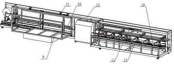 Automatic pipe bundling and bagging machine