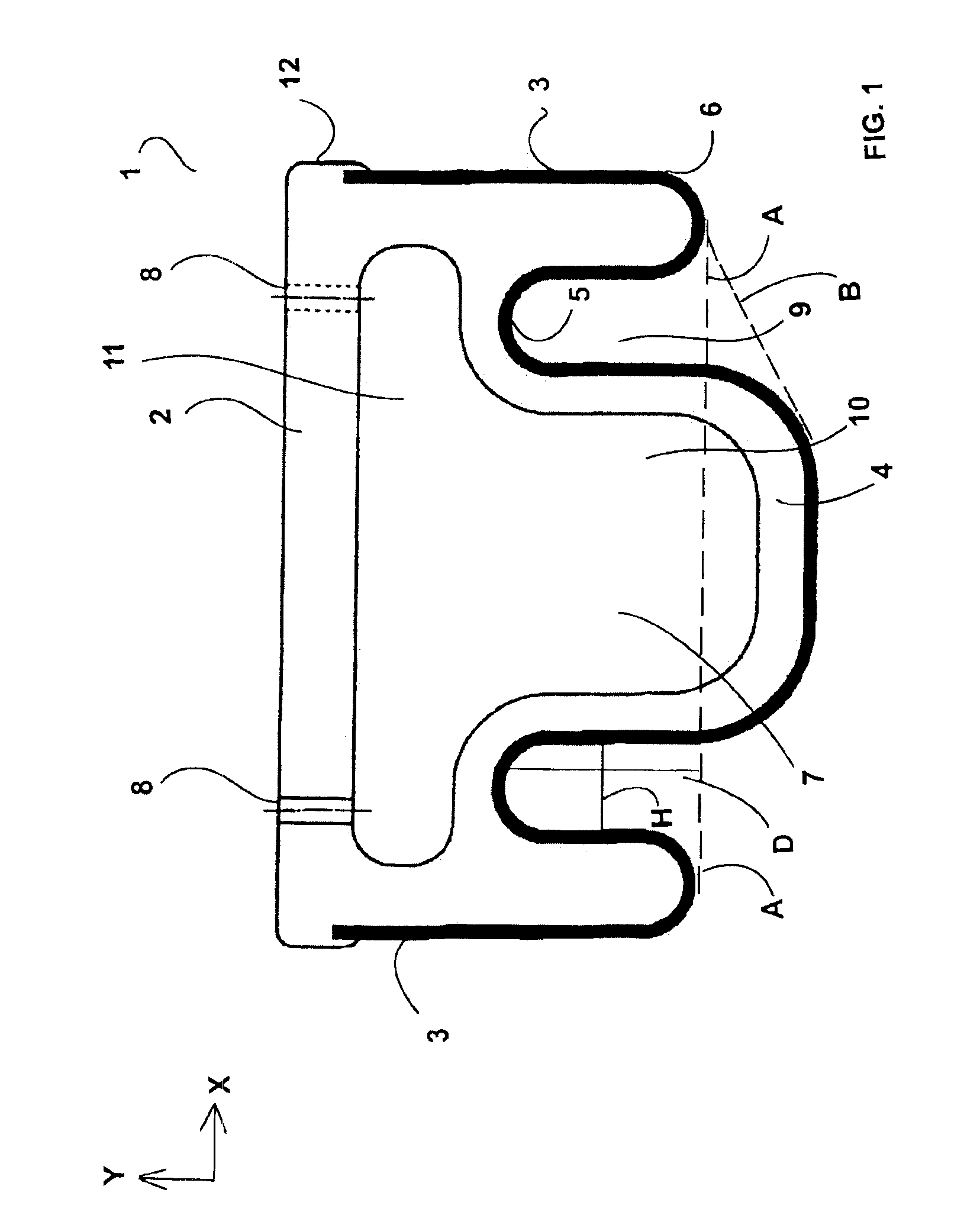 Spacer profiles for double glazings