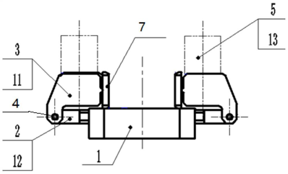 A waveguide welding tool