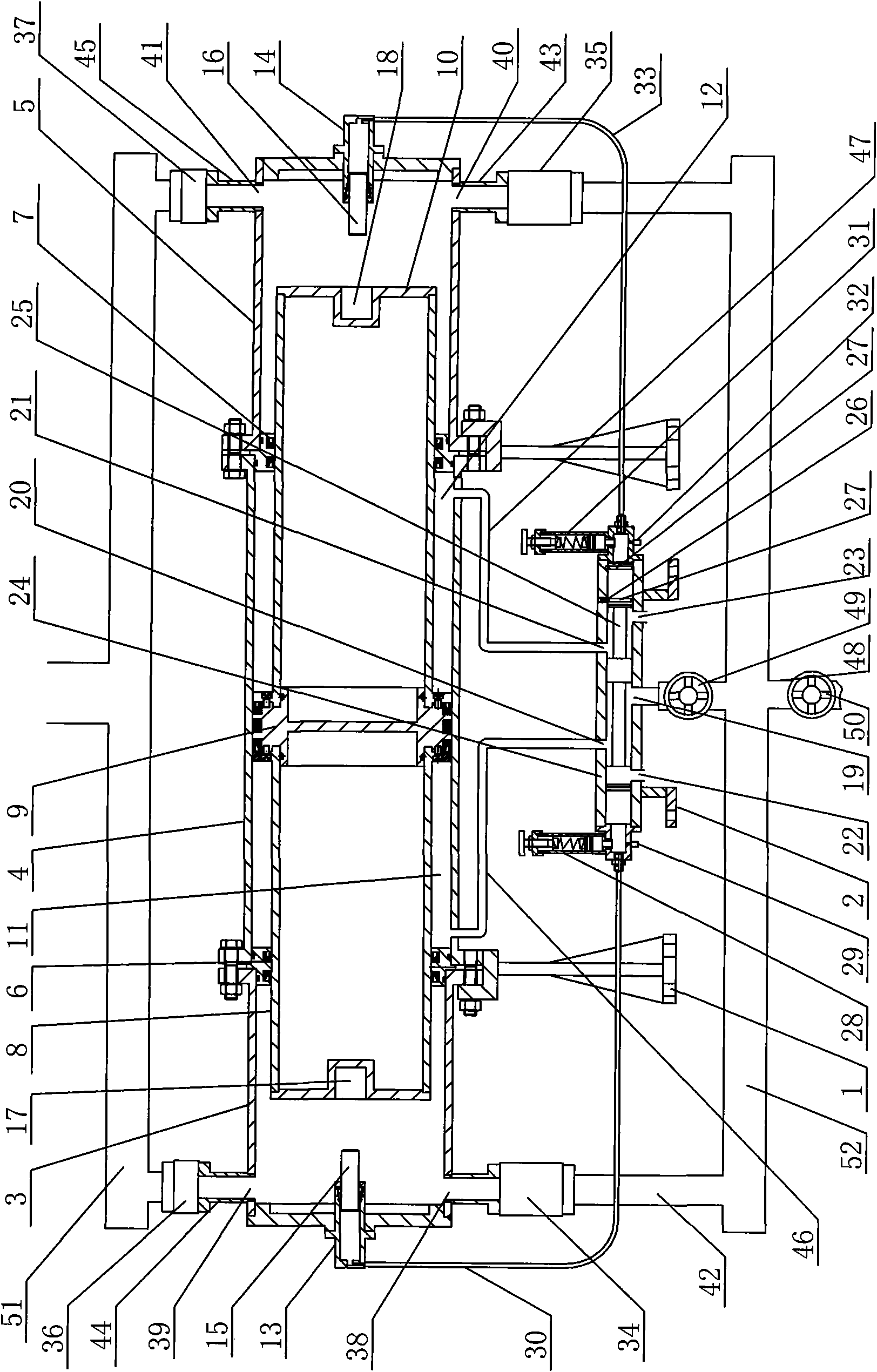 Mine confined water self-discharging system