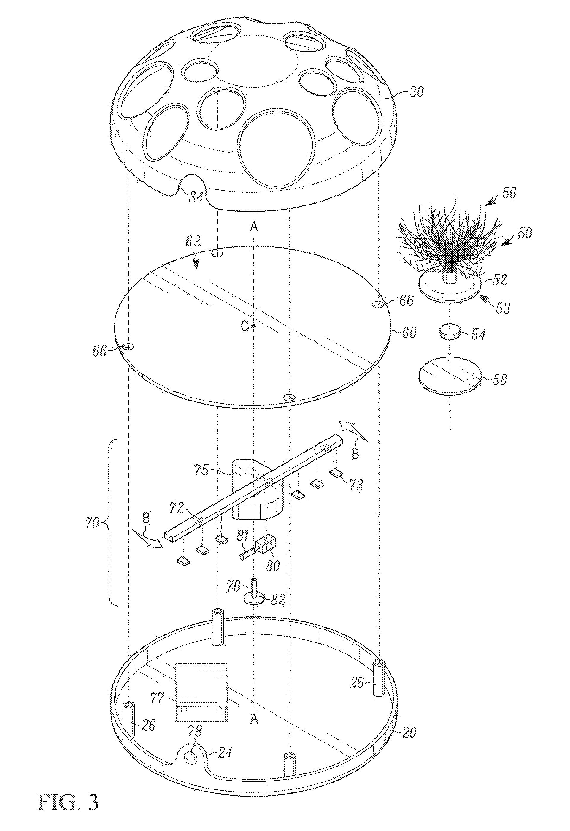 Pet amusement device