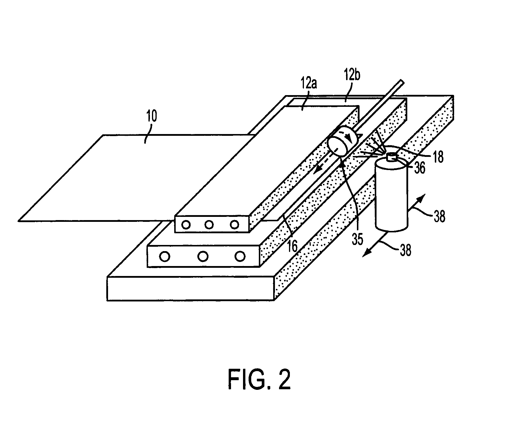 Chamfering of laminate layers