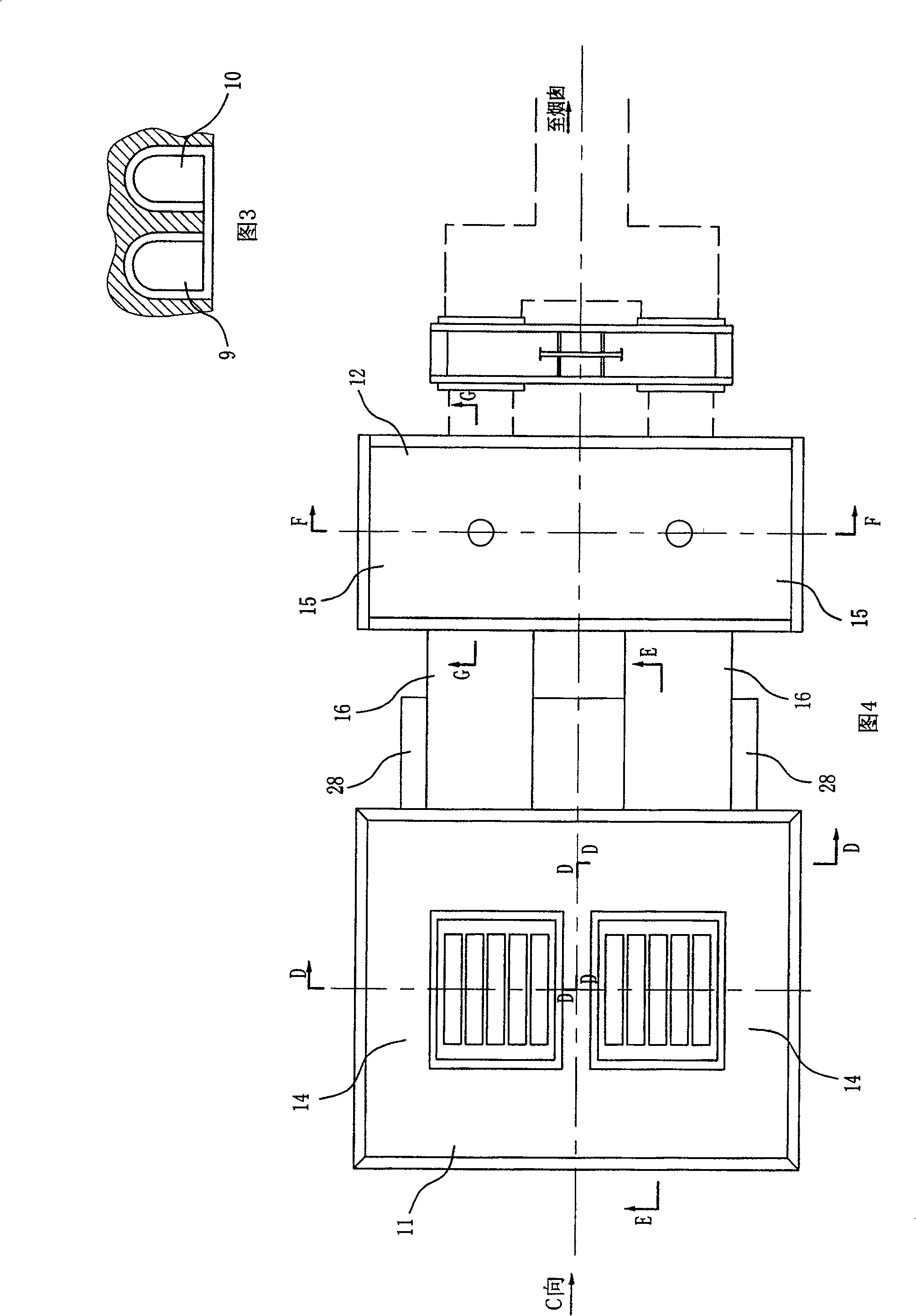 Process for preparing bamboo-based activated carbon and dedicated device therefor