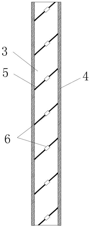 An expansion-resistant uplift anchor pile suitable for soft soil and loose rock and soil